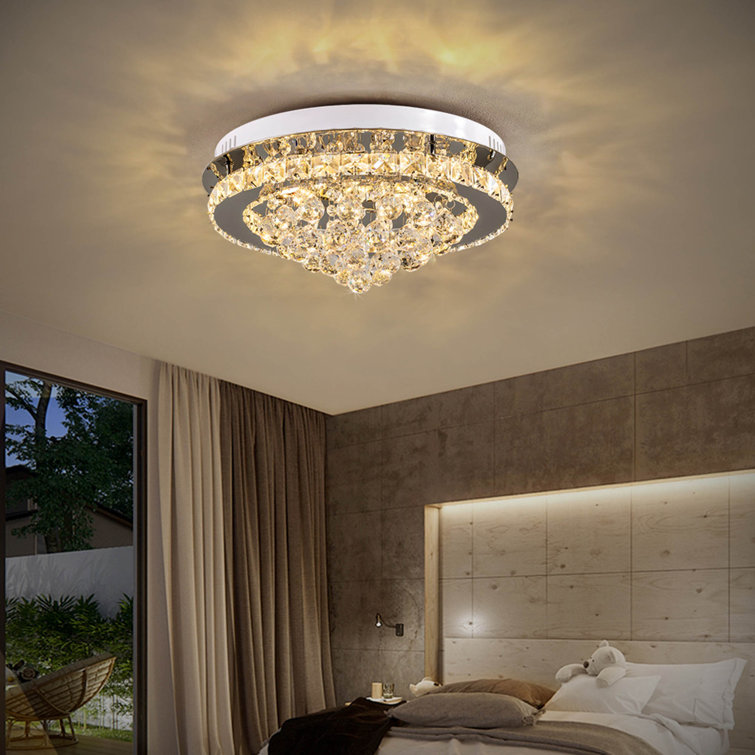 Rosdorf Park Leechburg LED Flush Mount Wayfair.co.uk